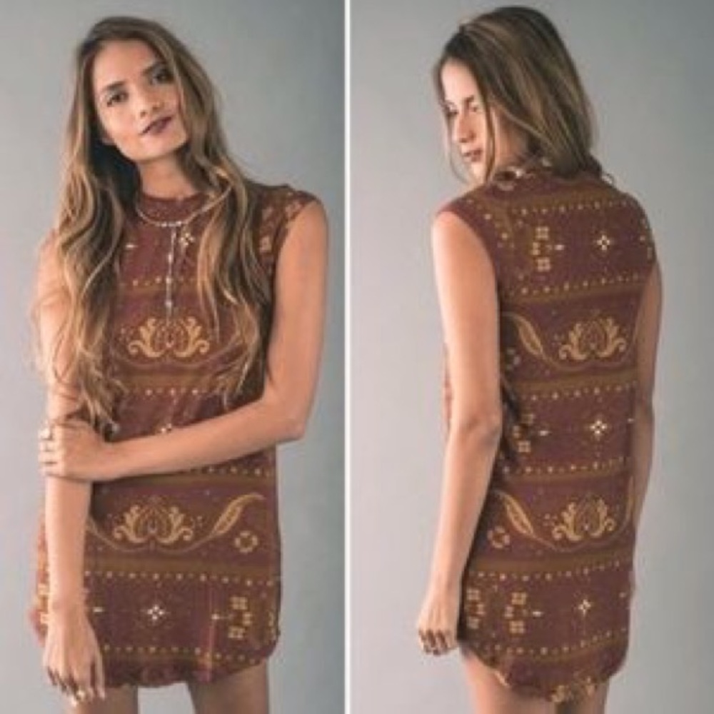 Novella Goldie Mini Dress